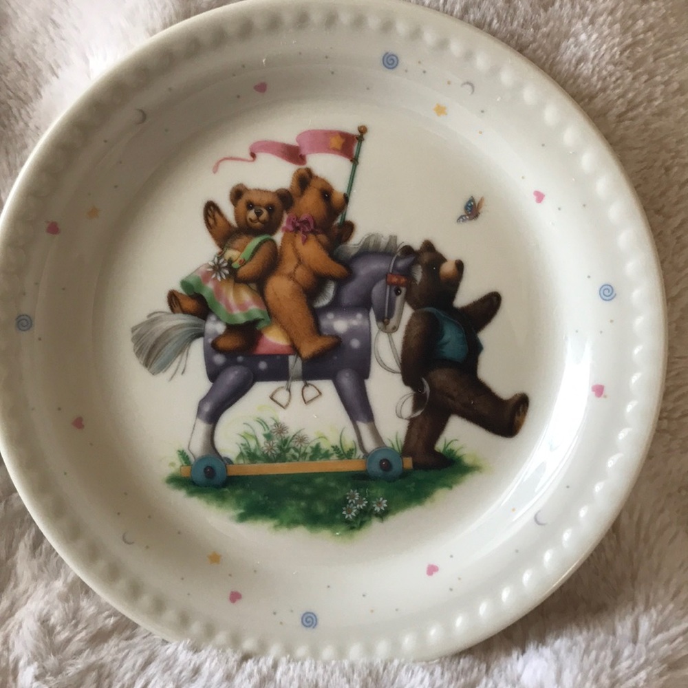 Lenox China Bear Childrens Plate